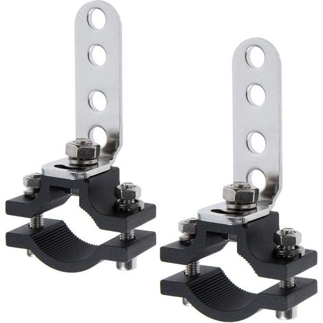 Universelle 22-32mm Arbeitsscheinwerfer-Halterung, Motorradscheinwerfer-Halterung, Halterungen für Vorderradgabelscheinwerfer (2 Stück) (1/5)