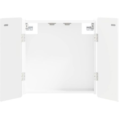 vidaXL Armario para dianas ZWOLLE Blanco Brillante (1/2)
