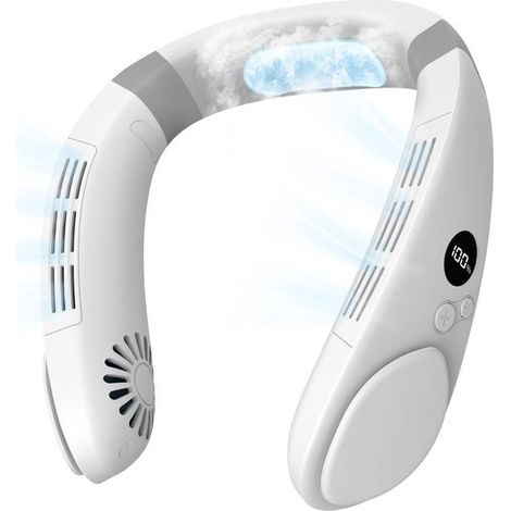 Ventilatore da collo da 5000 mAh,raffreddamento a compressione fredda,portatile e silenzioso (1/5)