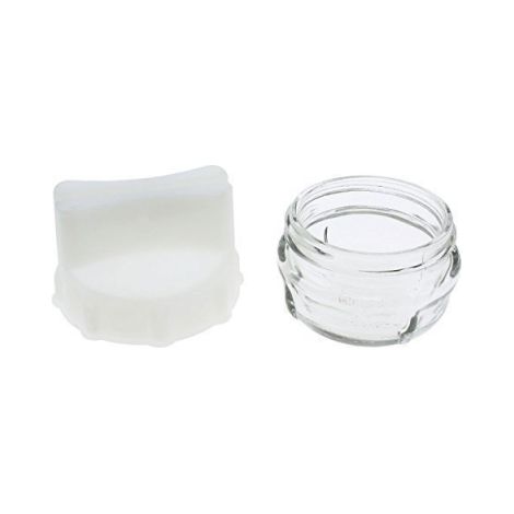 Cache ampoule 40W – Solide et résistant – Outil de démontage inclus – Compatible fours Bosch, Neff, Siemens – Protection efficace ampoule