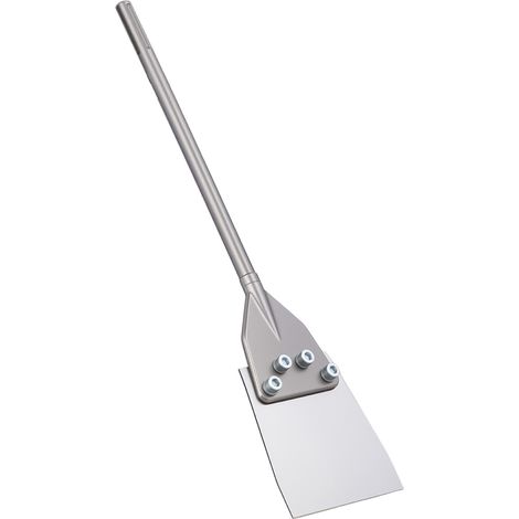 Mophorn Raschietto per Pavimenti con Punta a Scalpello e Attacco SDS Max, Compatibile con Martelli Perforatori, Realizzato in Lega di Acciaio 40Cr Trattato Termicamente per Rimuovere Piastrelle (1/5)