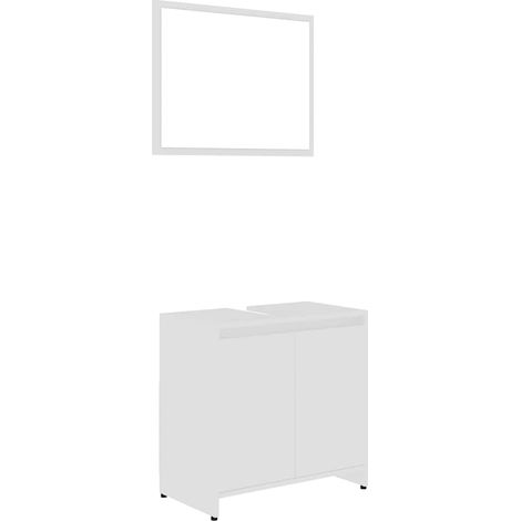 Maison Exclusive - Conjunto de muebles de baño madera contrachapa (1/5)