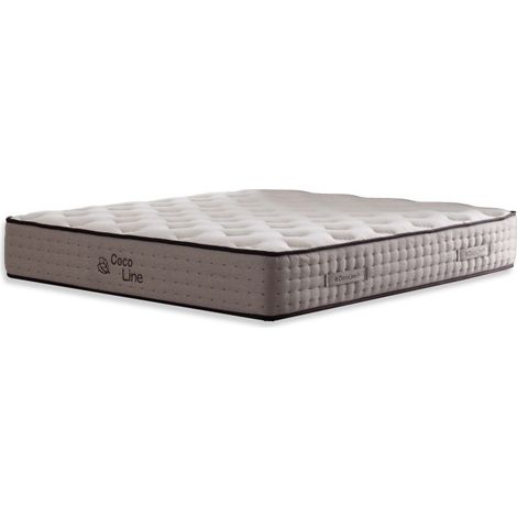 Materasso matrimoniale multistrato con fibra naturale Cocoline 160x190x28H (1/4)