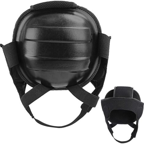 Casque de lutte ajustable en 2 pièces, protection d'entraînement MMA avec rembourrage en mousse EVA, équipement de combat respirant (1/5)