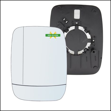 Piastra retrovisore asferica lato sx-guidatore per fiat talento ii (296) dal 201 (1/2)