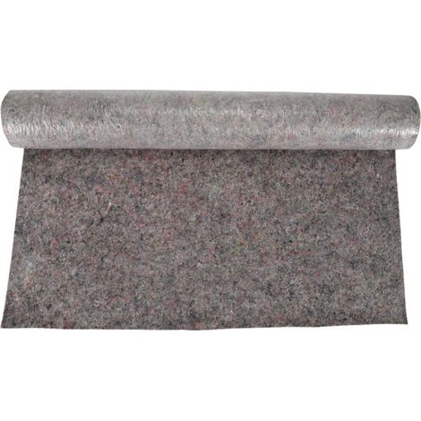 EINFEBEN Malervlies Malervlies mit rutschhemmender Polyethylenbeschichtung für Maler und Heimwerker 220g/m² grau 1x50m² (1/4)