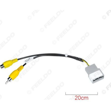Câble Adaptateur Caméra Recul - Pour Mitsubishi Pajero Outlander - Conversion Marche Arrière - 1 Pièce (1/5)