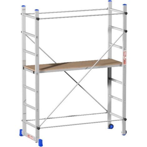 Andamio de aluminio Cm. 158x80x210h