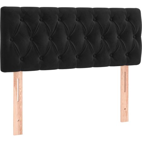 Maison Exclusive - Kopfteil Schwarz 90x7x78/88 cm Samt