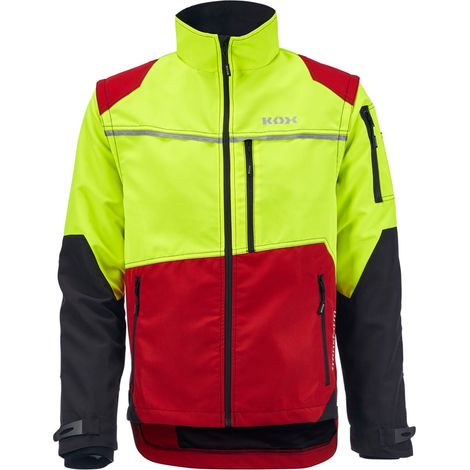 Veste forestière KOX Transform Rouge/Jaune Taille 54/56