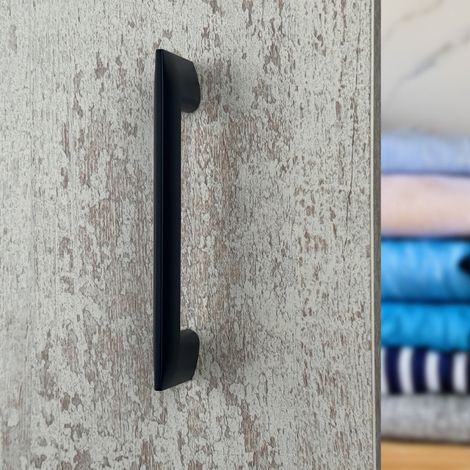 Ouvre&Déco – Poignée de meuble MALTA-P, nylon noir entraxe 96 mm (1/5)
