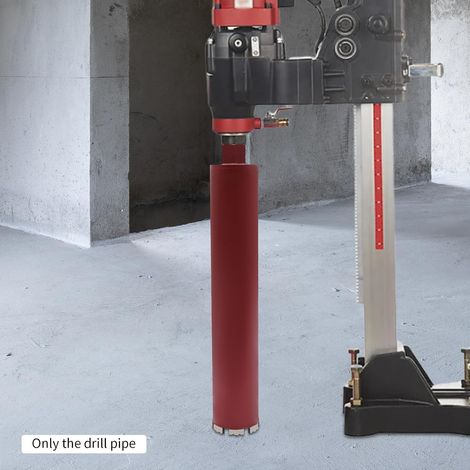 76 mm Couronne de forage diamantée humide et sèche pour perceuse à carotter 450 mm Longueur béton armé (1/5)