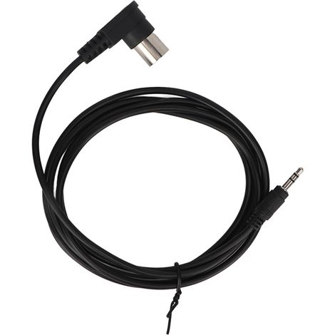 Câble 3.5mm vers DIN 8PIN professionnel, coude à 90°, convertisseur 3.5mm vers DIN 8PIN pour instrument de musique, 1,8m (1/5)