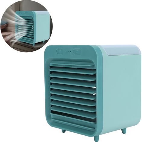 Mini ventilateur de table portable 200 ml avec brumisateur et humidificateur à eau, rechargeable par USB, idéal pour l'été. (1/5)