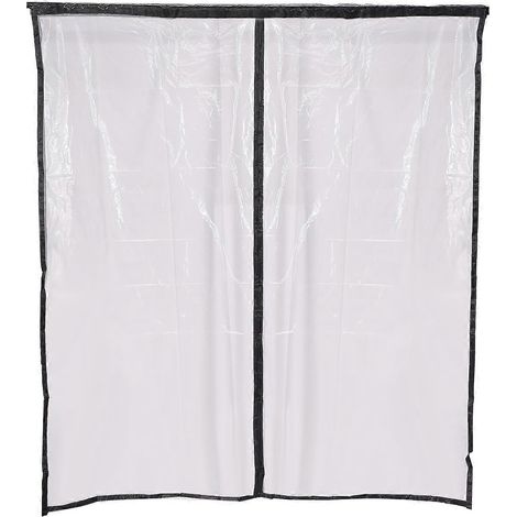 Moustiquaire magnétique améliorée pour animaux de compagnie, rideau de porte, anti-insectes -- (1/5)