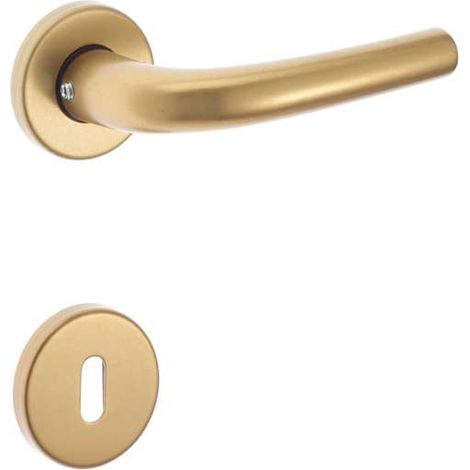 Maniglia UNO Bronzo con rosette Patent