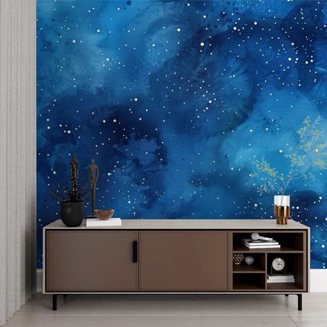 Papier Peint Illustration - Éclats de Nuit - 150 x 250 cm (1/2)