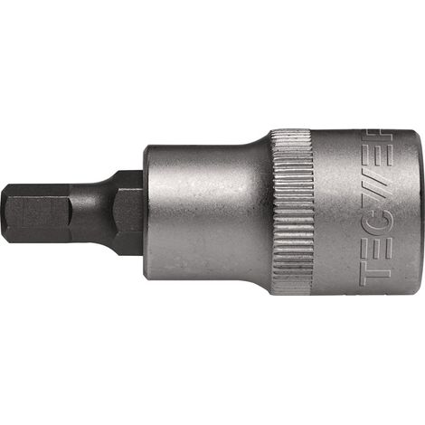 TECWERK Steckschlüsseleinsatz 1/2 Zoll Innen-6-kant SW 7mm L.55mm TECWERK