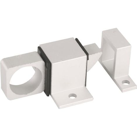 Goupille de sécurité pour fenêtre en aluminium argenté, verrouillage horizontal ou vertical (1/3)