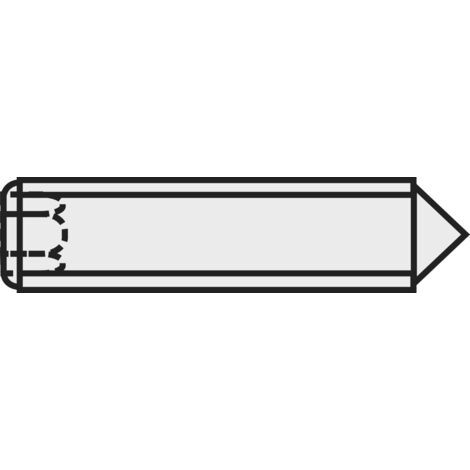 TOOLCRAFT 827334 VIS SANS TÊTE M3 5 MM ACIER 20 PC(S) (1/4)
