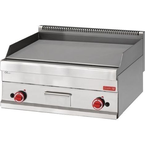 Plancha Professionnelle à Gaz 2 Brûleurs - Gastro M