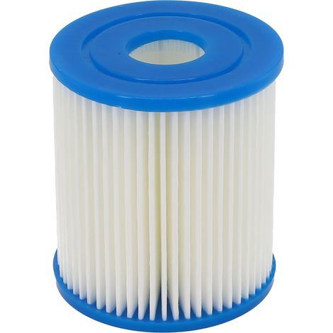 Cartouche Filtre Piscine - Type I - Pour Pompe 330 Gal - Hauteur 9 cm Diamètre 8 cm - Référence 58093 - Compatible Modèle 58381 - 1 Pièce (1/5)