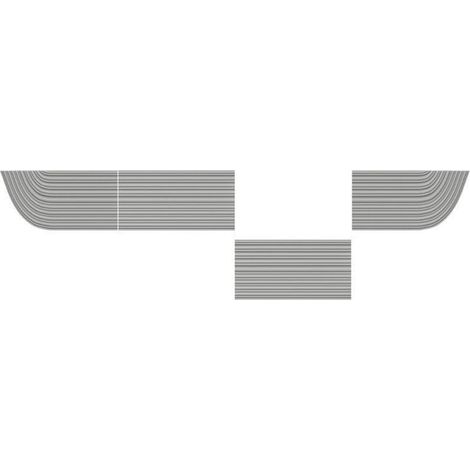 Barres de Seuil pour Balayeuse de Sol pour Longueur de Seuil 68-77 cm/Hauteur 1,4-2,3 cm Appliquées à la Plupart des Robots Balayeurs D (1/5)
