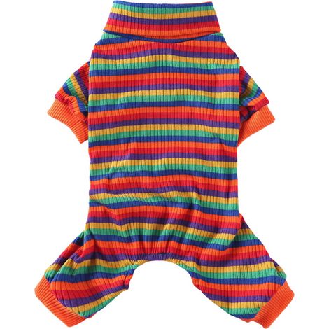 T-Shirt Pour Chien - Tissu Polyester Respirant Et Extensible - Vêtement D'Été Pour Petit Chien - Lot De 1 (1/5)