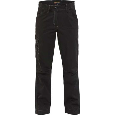 Pantalon de travail femme industrie BLAKLADER 7190 - Noir - 48 - Jambes standards (1/4)