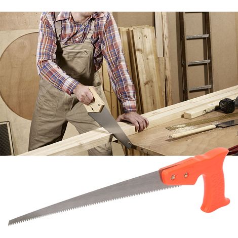 Handsäge aus Manganstahl mit Sägezähnen für Holz- und Gartenarbeiten (1/5)