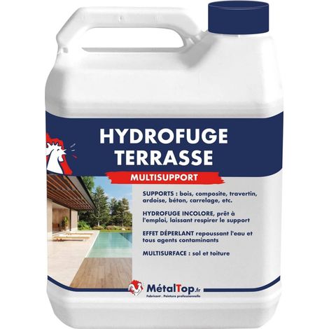 Hydrofuge Terrasse - 1 L - Métaltop
