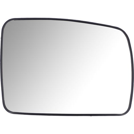 Verre de Rétroviseur Chauffant à Vue Latérale pour 2 2006-2009, Remplacement du Verre de Rétroviseur de Voiture avec Plaque de Support Verre de Rétroviseur Chauffant (1/5)