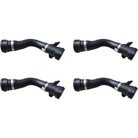 4 durites de radiateur pour BMW Série 1 F20 M135i F21, Série 3 F30 335i et Série 4 F32 435i (référence 17127604542). (1/5)