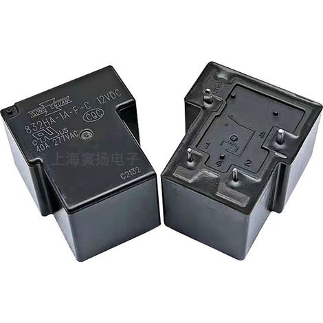 Original Matsukawa 832HA-1A-FC high-power relay, 12V DC, 40A, 4-pin, T90 normally open