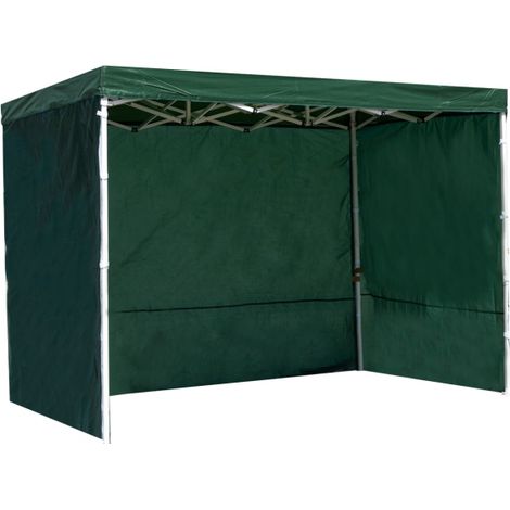 Packs Laterales Carpas Plegables - Pack 3 Laterales Lisos para Carpas 3x2 Eco - Verde