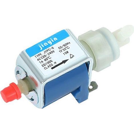 Électrovanne JYPC-8 220V 15W, remplaçant l'électrovanne Sankyo KIN39601 de la pompe à eau Aries, compatible avec les balais vapeur, les serpillères vapeur et les pompes à eau. (1/5)
