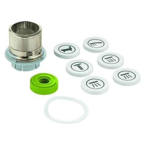 Druckknopfbetätigung 48361 für SmartControl Unterputz nickel (1/2)