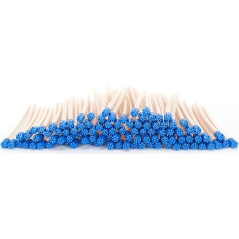 100 tubes d'aspiration salivaire dentaires jetables pour soins buccaux, accessoires d'aspiration de salive (1/5)