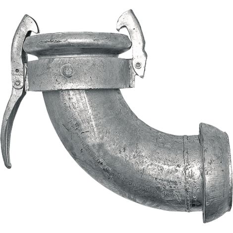 Gomito a barilotto 90° fi DN 159 / 6" Sistema Perrot acciaio zincato 0200222 (1/2)
