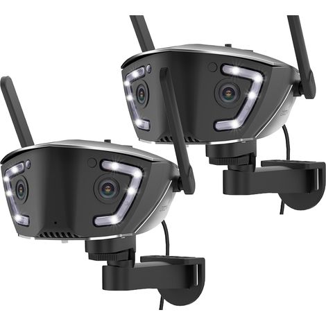 Ctronics Caméra Surveillance 4G LTE 2.5K 4MP - Caméra IP PTZ avec Carte SIM, Détection Humaine, Suivi Auto, Vision Nocturne Couleur 30m, IP66 (1/5)