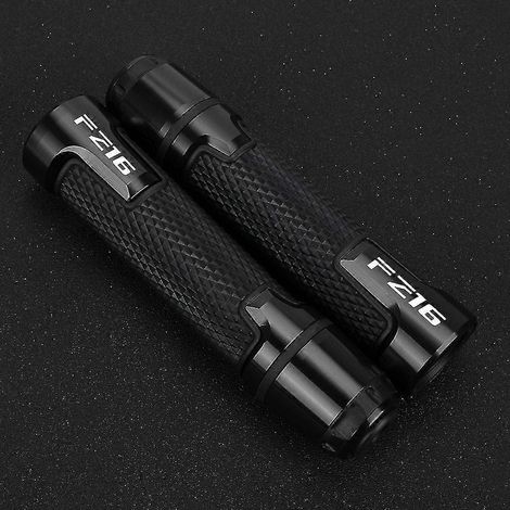 FZ16 Motorrad-Brems- und Kupplungshebel-Griffenden (22 mm) für Yamaha FZ 16 (2008–2015), Schwarz (1/5)