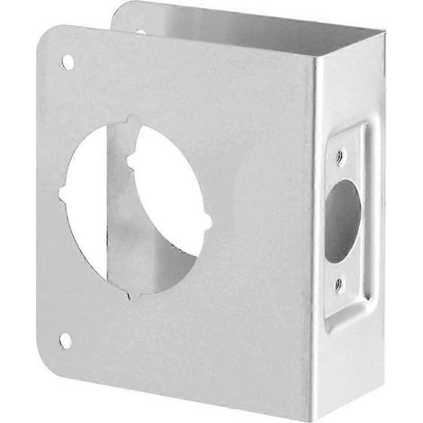 Plaque d'incompatibilité de porte verrouillable, trou unique de 54 mm (2-1/8 po), trou pour plaque arrière de 60 mm (2-3/8 po), réparation de porte résidentielle, bonne qualité WHBYV (1/4)