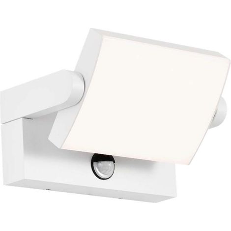 V-TAC LED Lampe 17W 120LM/W PIR Sensor Weiß Drehbar Naturweiß IP65