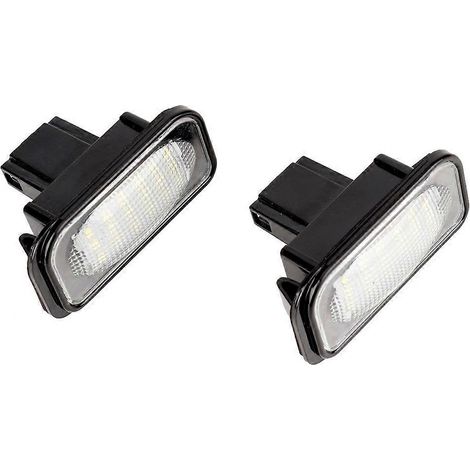 Paar 18-LED-Kennzeichenbeleuchtung für Mercedes-Benz W203, W211 und W219