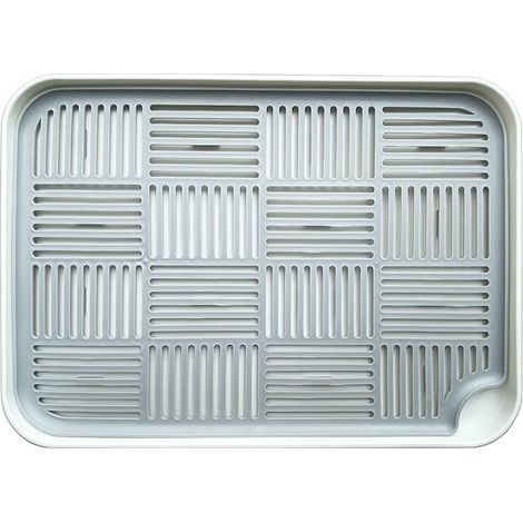 Égouttoir double couche pour bols, bacs à légumes et fruits, égouttoir pour bébé, tapis d'égouttage pour vaisselle et tasses, organisateur-AquaForge