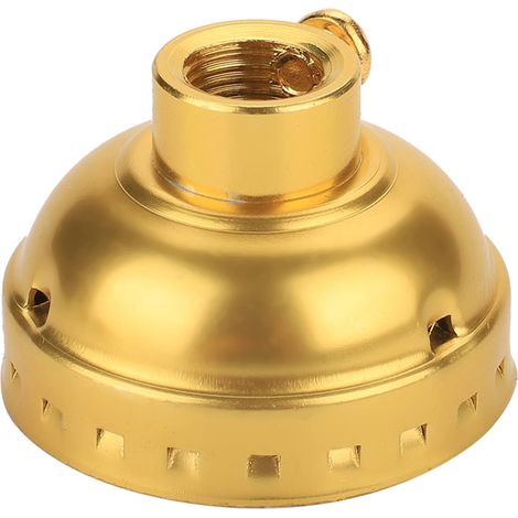 Légère, Porte-Lampe, Style Vintage Compatible Bulbe E27, Conception Simple pour la Maison, Cuisine, Bar avec Chaîne de Traction (Gold) (1/5)