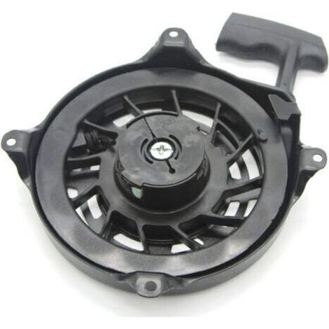 Lanceur compatible pour moteur Briggs & Stratton, pièce de rechange pour tondeuse à gazon, fixation standard, matériau résistant, modèle 497680 (1/5)