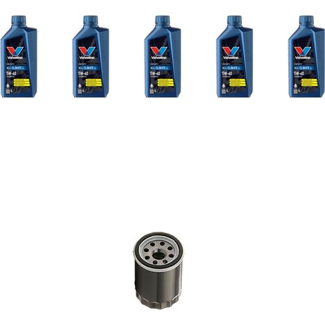 Kit filtro olio e 5L compatibile con Honda Capa 1.5 16v 72kw dal 1998 (1/2)