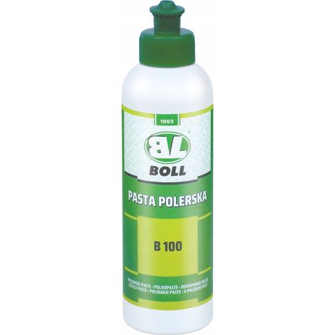 Un'ottima pasta lucidante per eliminare i graffi: pasta lucidante Boll B100, 250 ml.