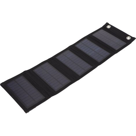 10W 5V Solarpanel-Ladegerät mit hohem Wirkungsgrad, halbflexibel, faltbar und tragbar, für Mobiltelefon und Auto (1/5)